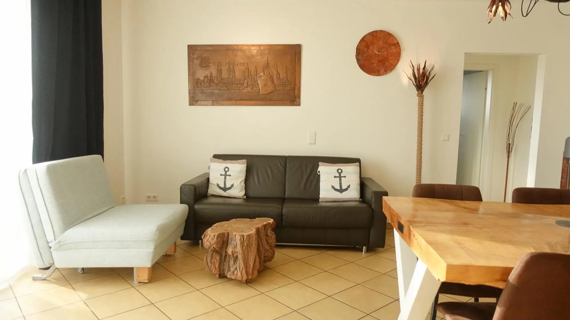 Apartment Ferienwohnung Elbhus Hamburg Deutschland
